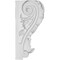 Ekena Millwork 4"W x 3 3/8"D x 7 1/8"H Leaf Corbel COR04X03X07LE - alternate 3